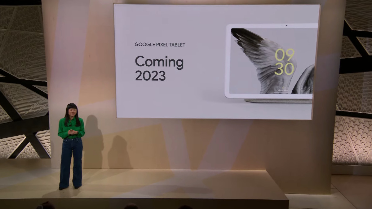 Google Pixel Tablet - coming 2023
