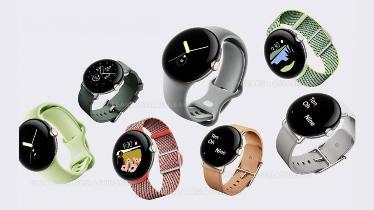Google Pixel Watch Design and UI Previews Surfaced