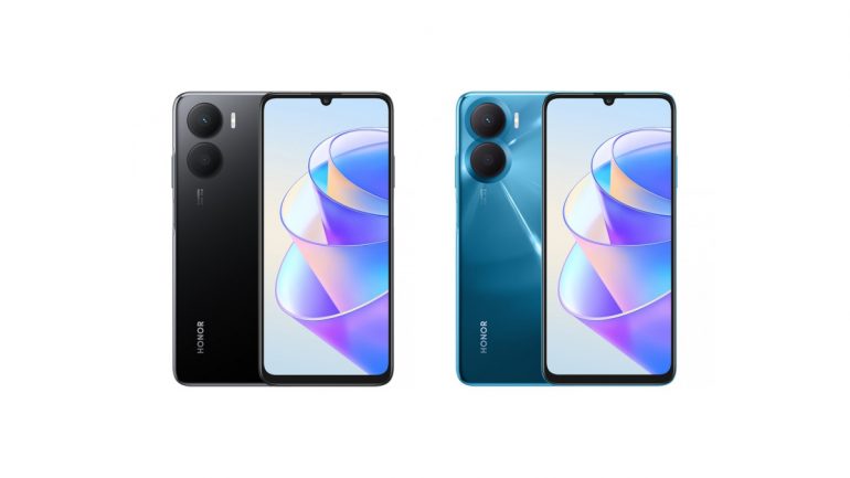 HONOR Play 40 Plus 5G - black and blue