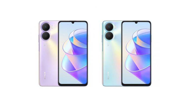 HONOR Play 40 Plus 5G - silver and purple