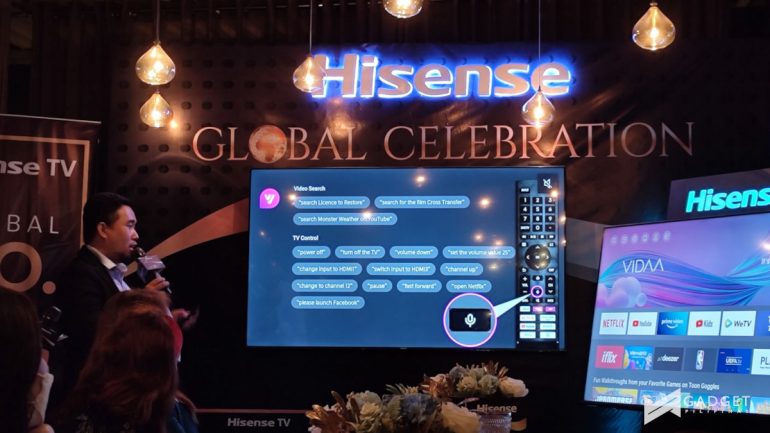 Hisense - VIDAA Smart TV OS - voice
