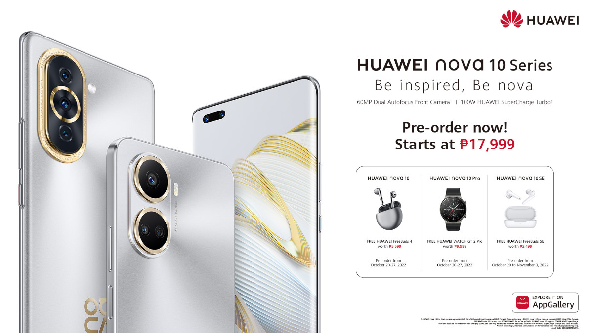 Huawei nova 10 Series Now Available in PH
