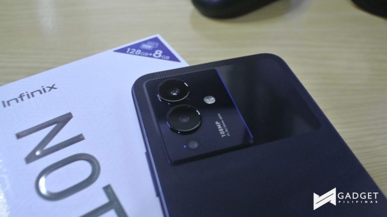 Infinix NOTE 12 Pro 5G Review - rear camera module