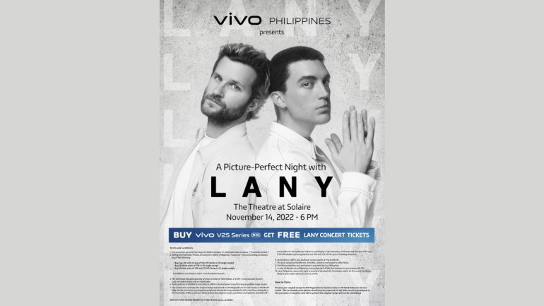 vivo Philippines and LANY