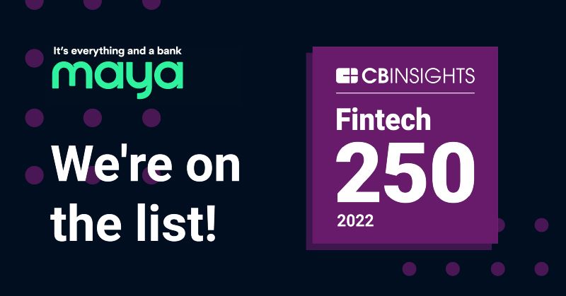 Maya Cited Among Most Promising Global Fintech Firms