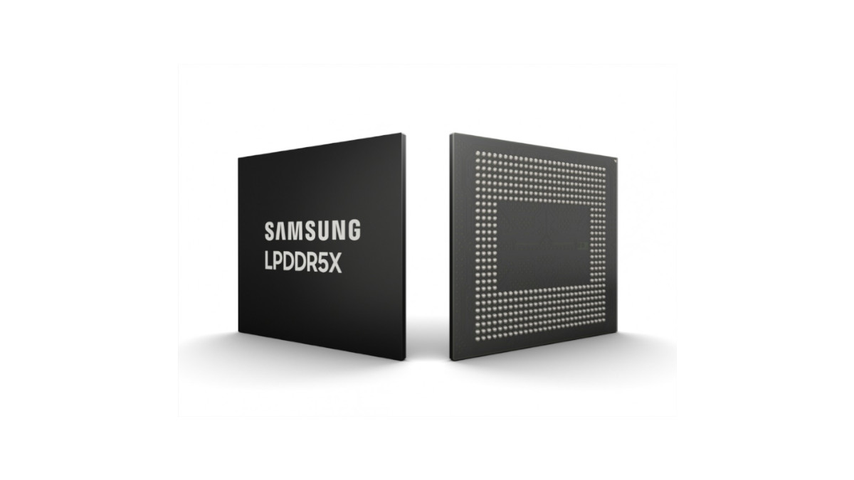 Samsung - new LPDDR5X DRAM - 1