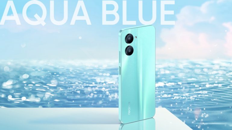 realme C33 - PH launch - Aqua Blue