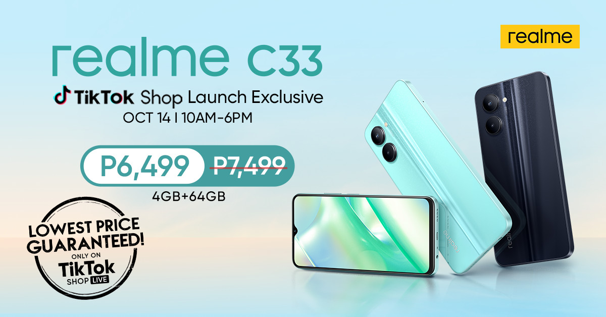 realme C33 Now Available in PH, Priced