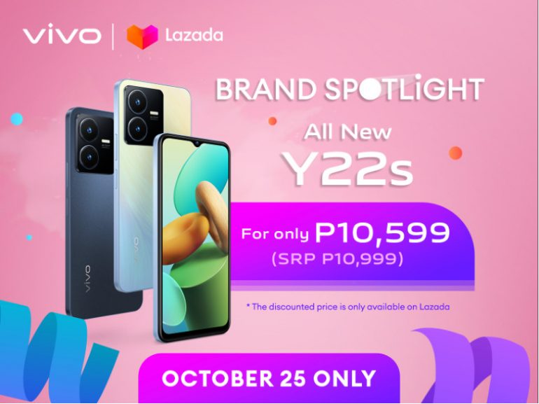 vivo Y22s - PH launch - Lazada Brand Spotlight 2022