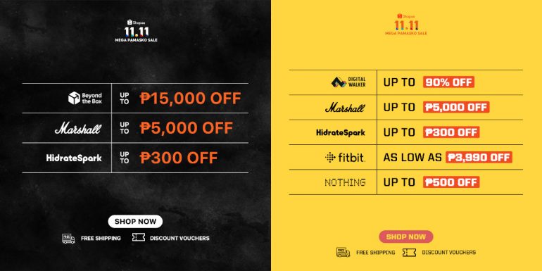 Beyond The Box and Digital Walker - 11.11 Shopee