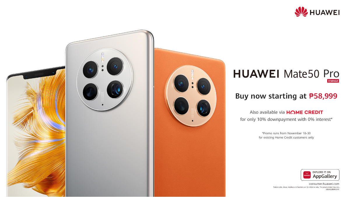 HUAWEI Mate 50 Pro Launched in PH, Priced
