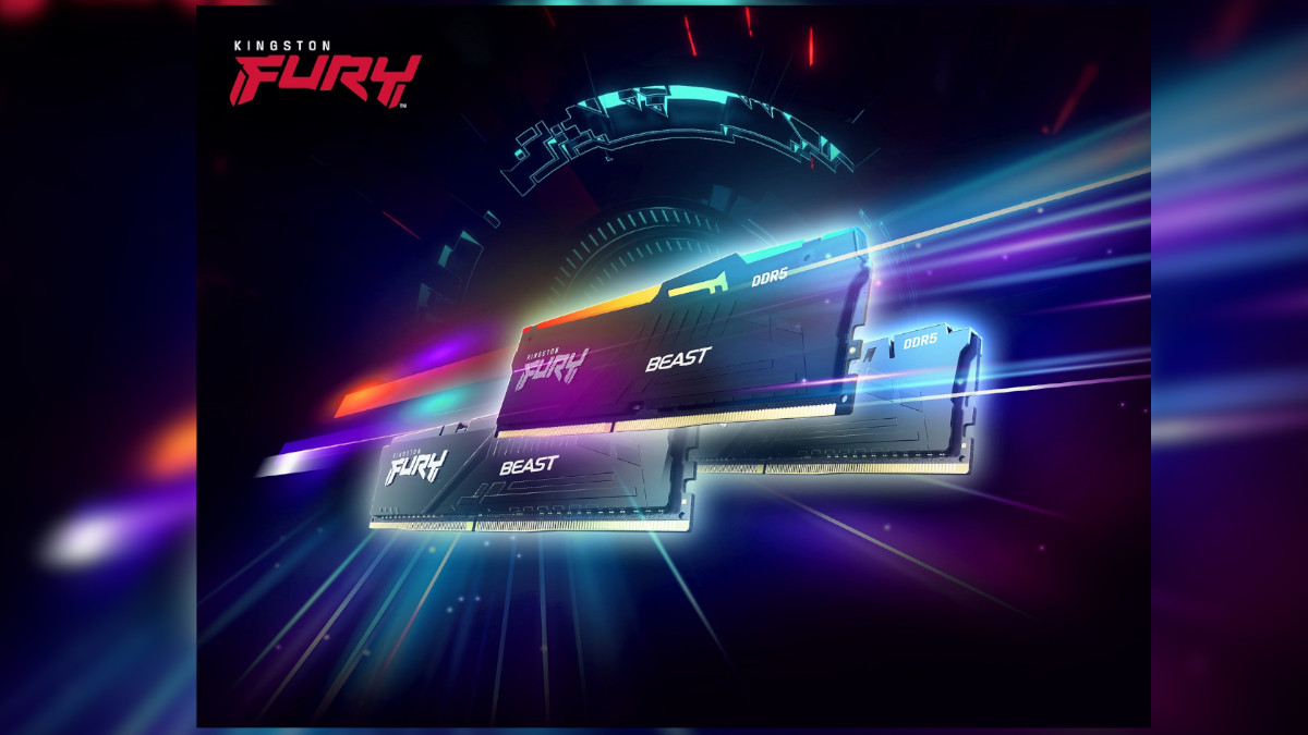 AMD EXPO-certified Kingston FURY Beast DDR5 AM5 Memory Introduced
