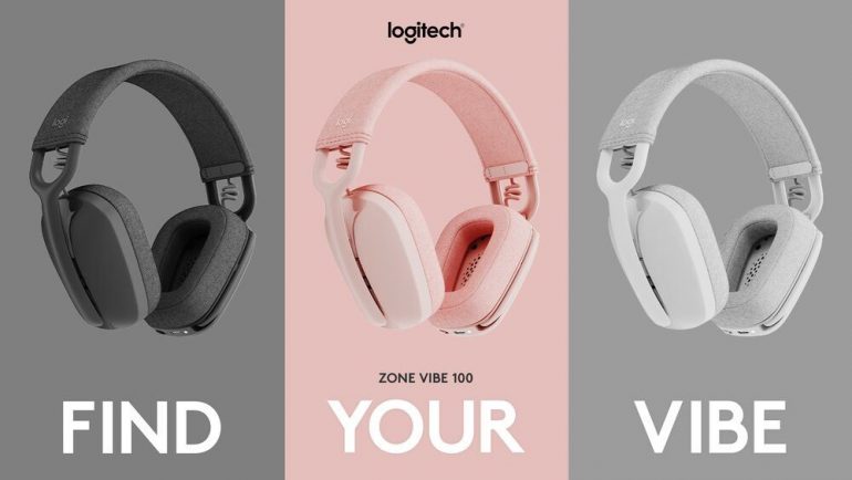Logitech Brio 500 and Zone Vibe Headphones (1)