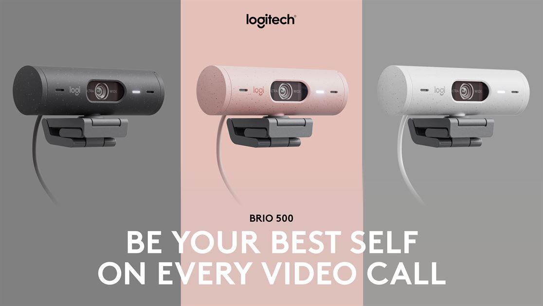 Logitech Brio 500 Webcam and Zone Vibe Headphones Arrive in PH