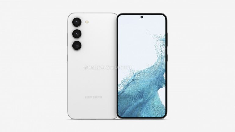 Samsung Galaxy S23 renders 1