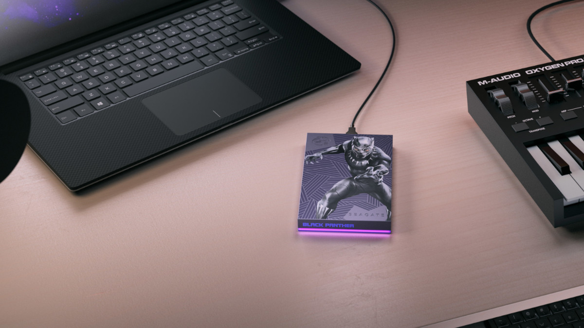 Seagate Collaborates with Marvel for Black Panther Special Edition FireCuda HDD