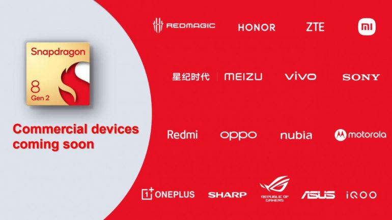 Snapdragon 8 Gen 2 - brands