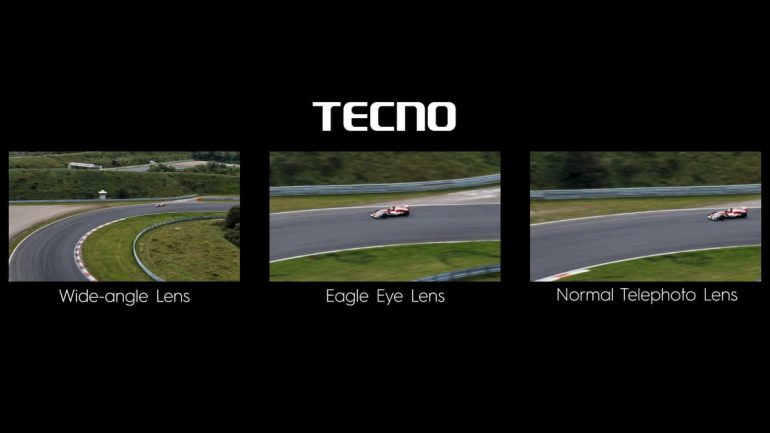 Mobil balap Tecno Eagle Eye Lens 1