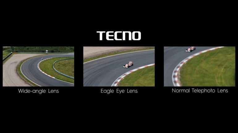 Mobil balap Tecno Eagle Eye Lens 2
