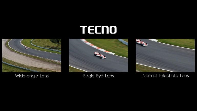 Mobil balap Tecno Eagle Eye Lens 3