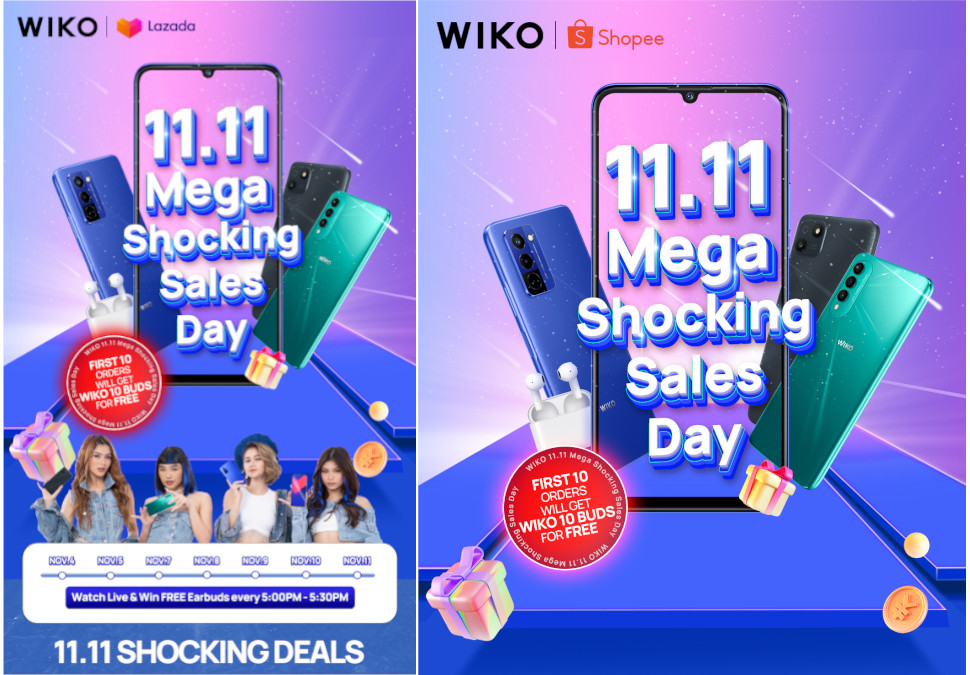 WIKO Sets Its Biggest Sale on 11.11