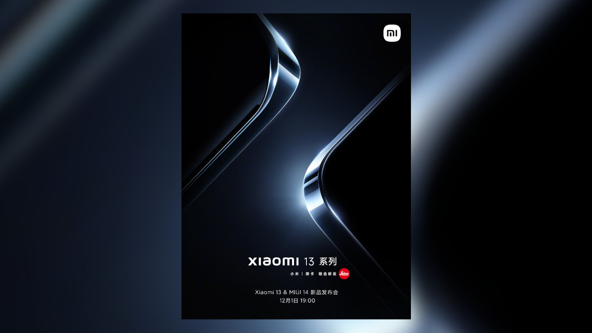 Xiaomi 13 Series and MIUI 14 to be Introduced on December 1