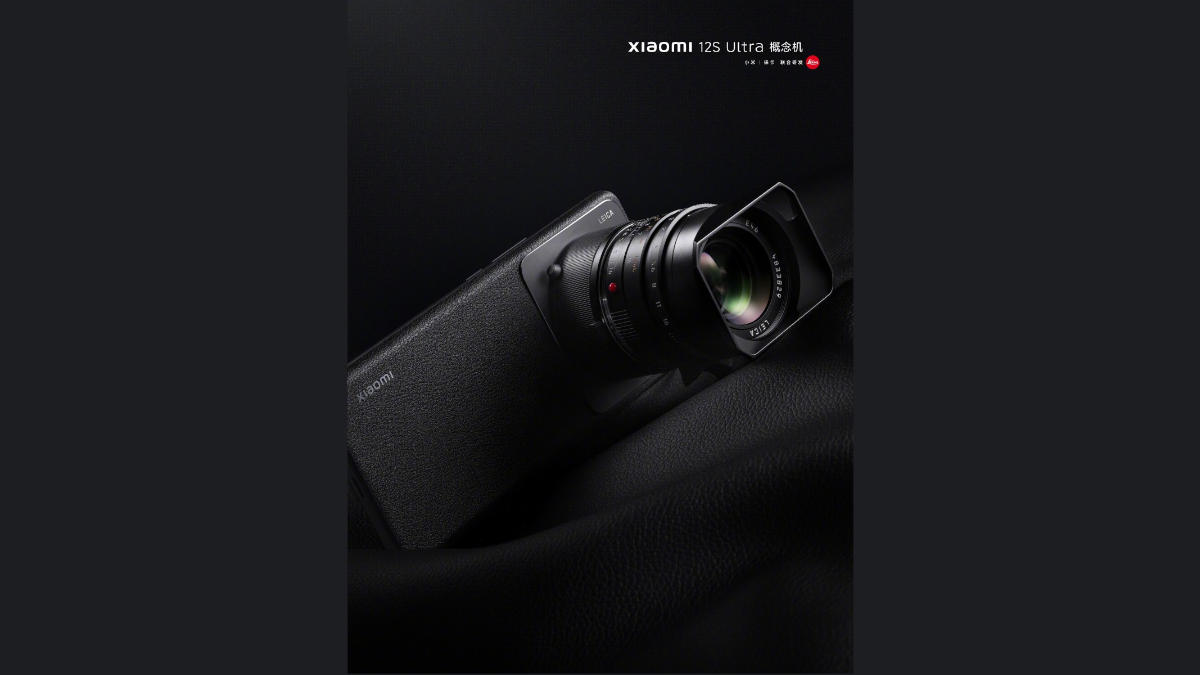 Xiaomi 12S Ultra Concept Phone Unveiled With Leica M Lens Mount