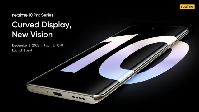 realme 10 Pro series - global launch date