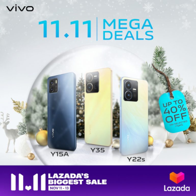 vivo Philippines - 11.11 sale 2022 - Lazada