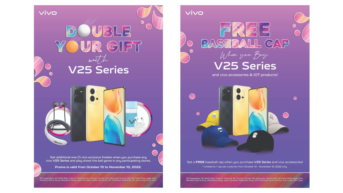 Get a Headstart on your Holiday Shopping with the vivo V25 Series