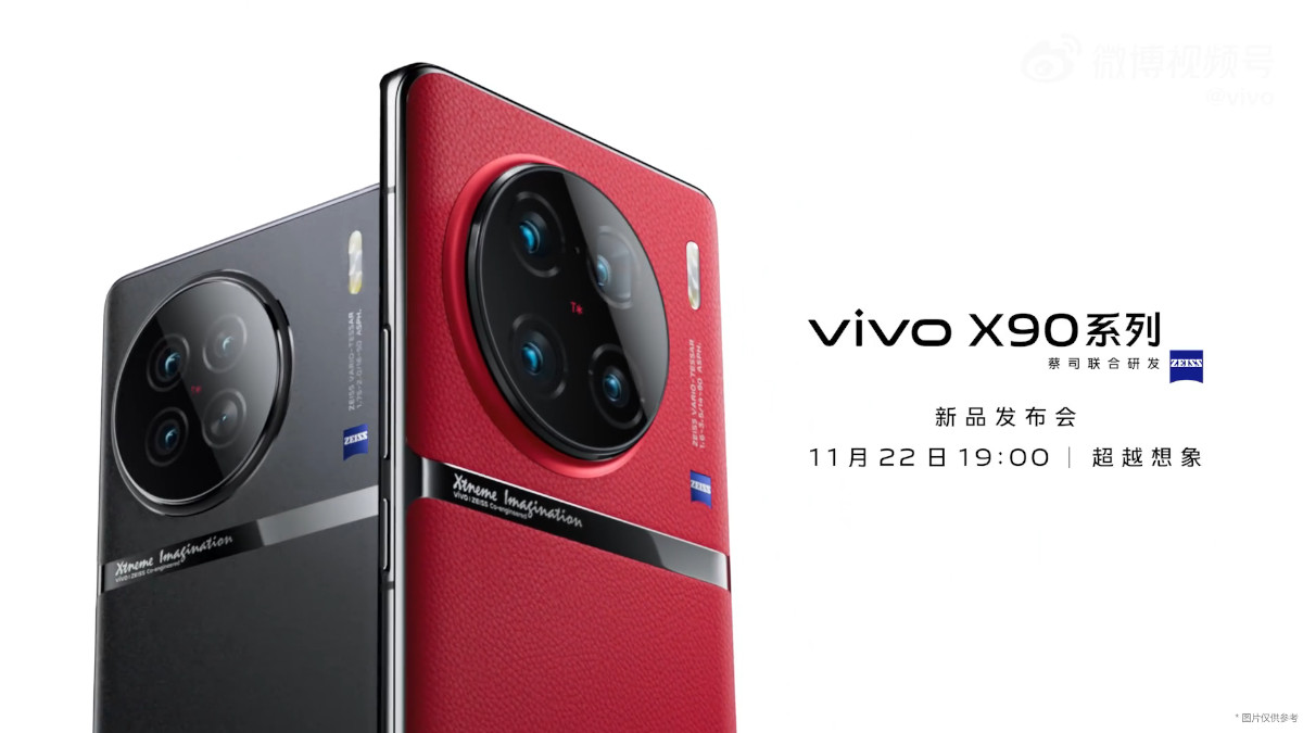 vivo X90 Series to be Introduced on November 22