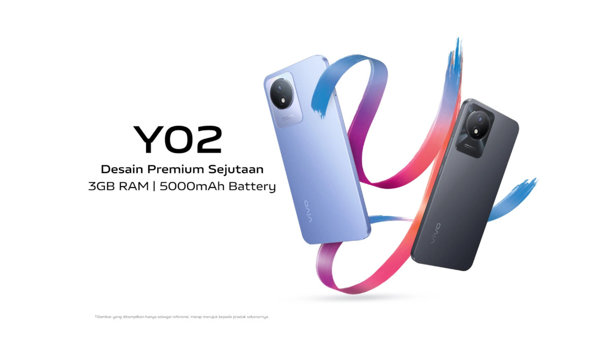 vivo Y02 Introduced in Indonesia with 5000mAh Battery