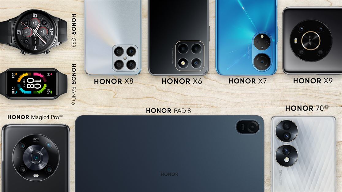 Available HONOR handset in the market