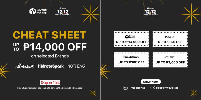 Beyond The Box - Shopee 12.12 Sale