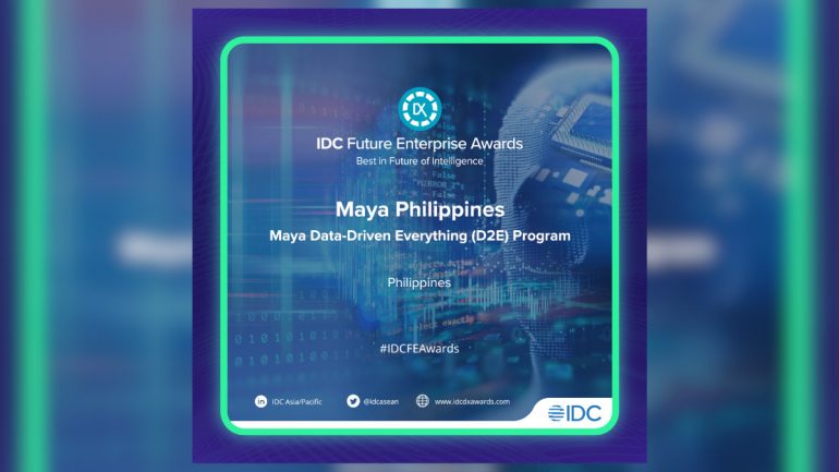Maya - IDC Future Enterprise Awards 2022