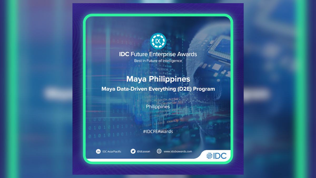 Maya Wins Big at IDC Future Enterprise Awards 2022