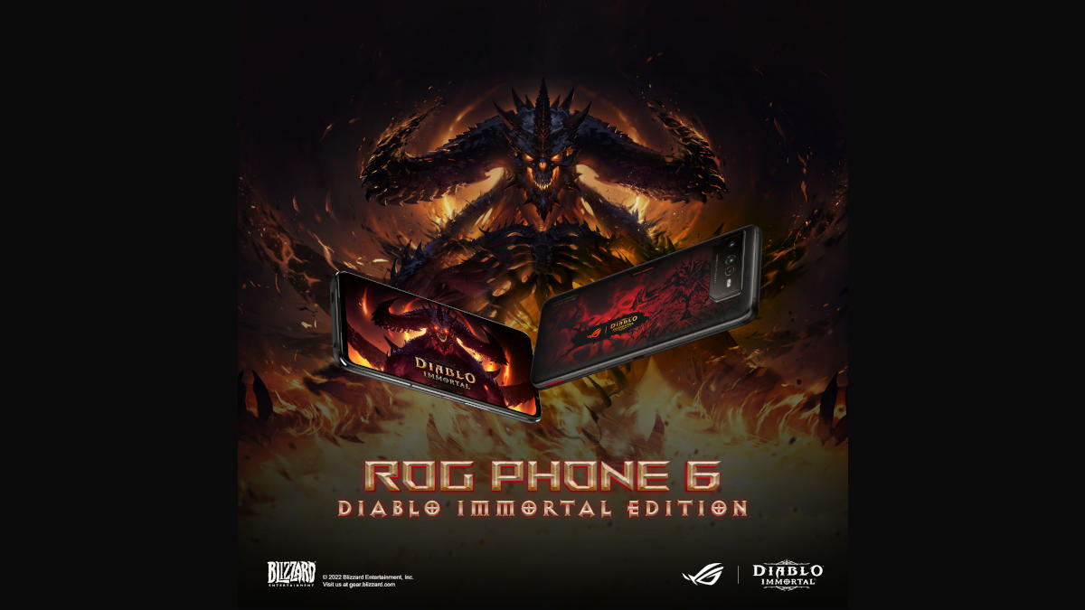 ASUS ROG Launched the ROG Phone 6 Diablo Immortal Edition