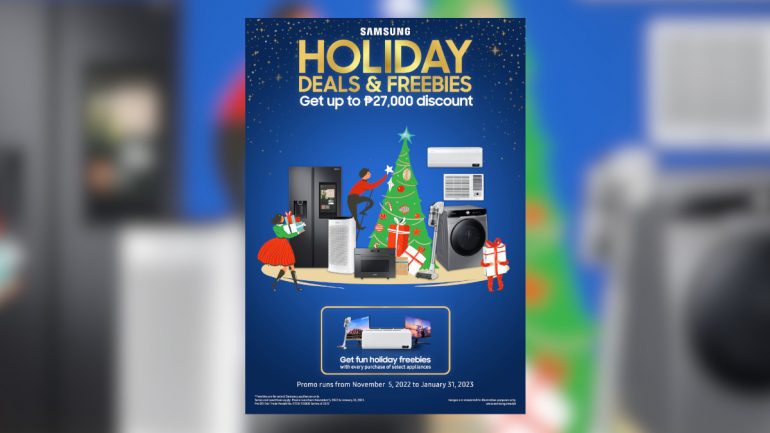 Samsung Digital Appliances Holiday Sale - featured image