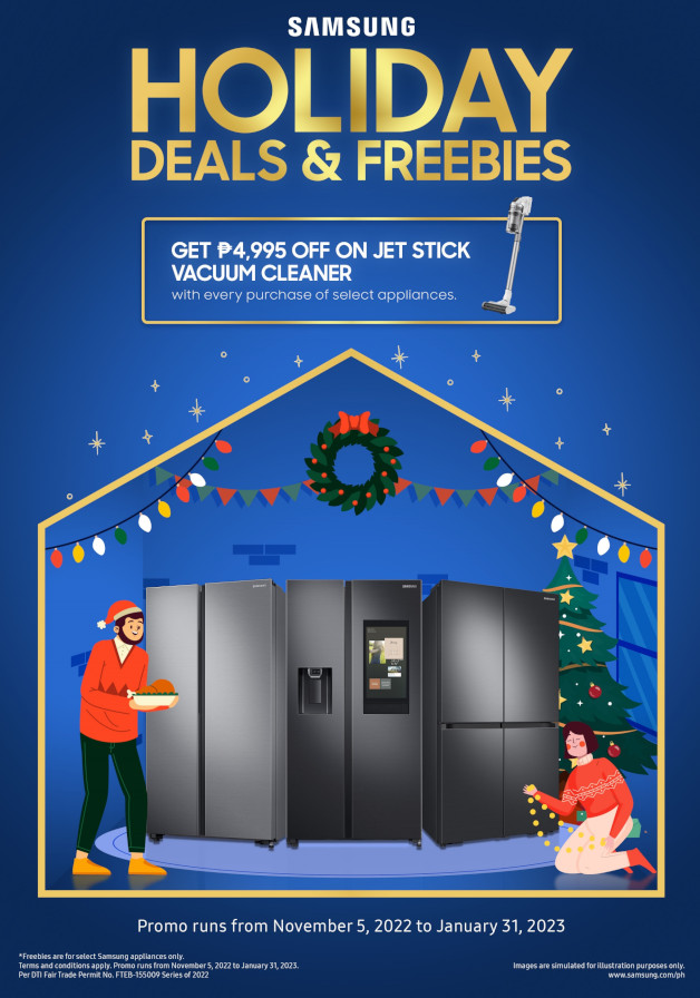 Samsung Digital Appliances Holiday Sale - refrigerator