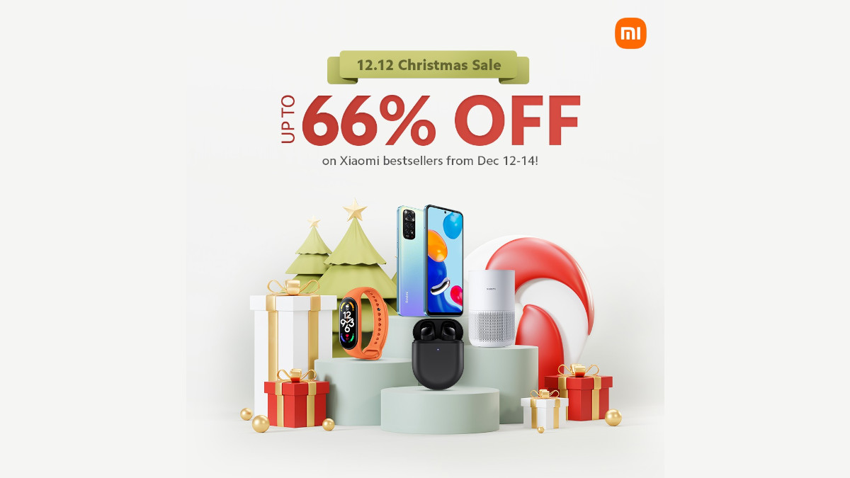 Enjoy Up to 66% Off During the Xiaomi 12.12 Sale from December 12-14