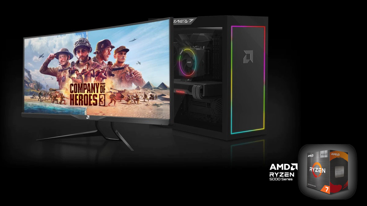Get Company of Heroes 3 with Ryzen 5000 Series Processors Purchases via AMD Ryzen Game Bundle