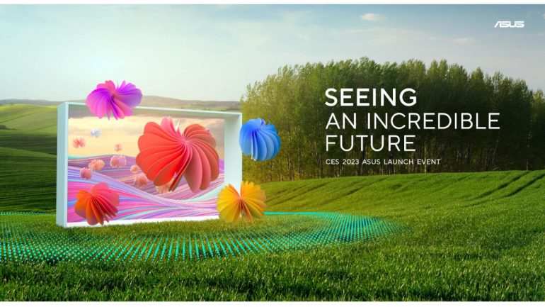ASUS-Seeing-an-Incredible-Future-CES-2023-poster