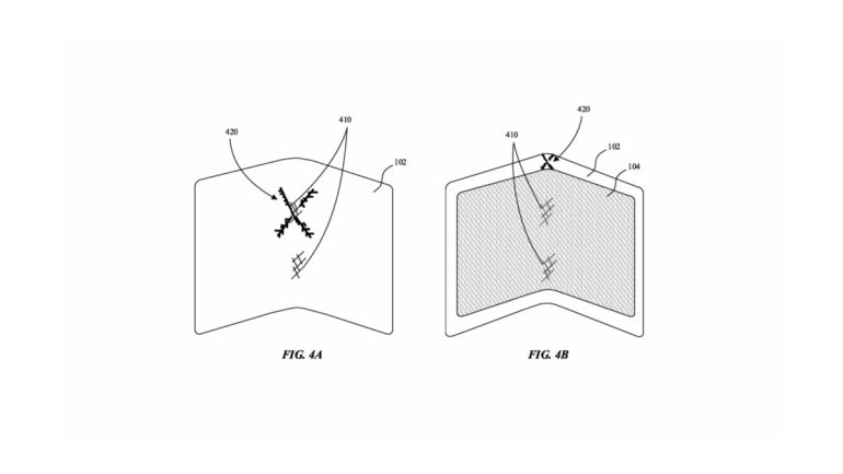 Apple - new patents - self-healing - crack-resistant