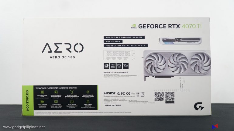 Gigabyte RTX 4070 Ti AERO Review 014