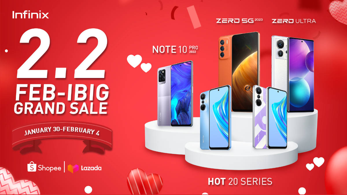 Get Your Valentine’s Gift During the Infinix Payday Sale on Shopee and Lazada