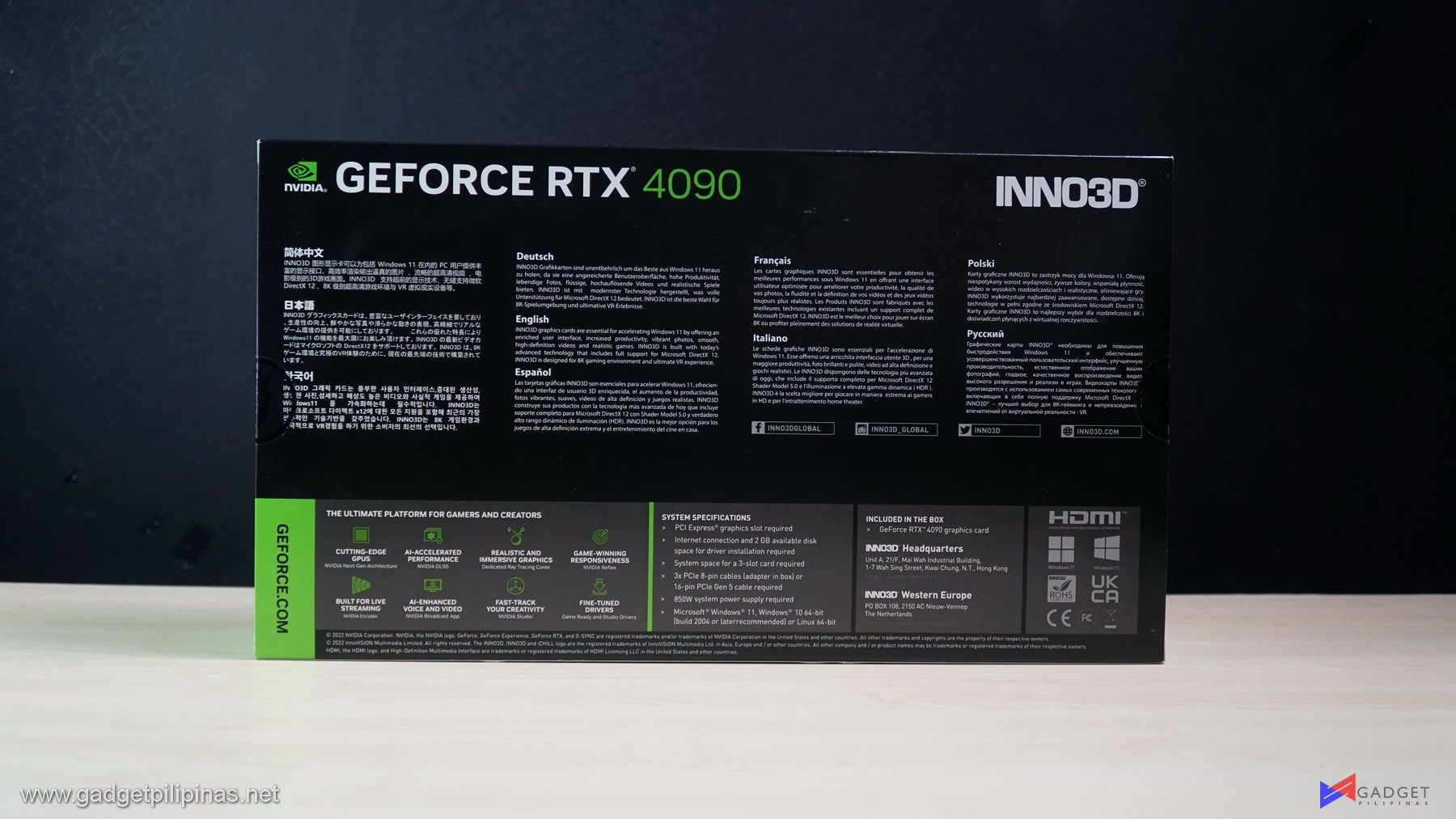 Inno3D RTX 4090 X3 OC Review 006