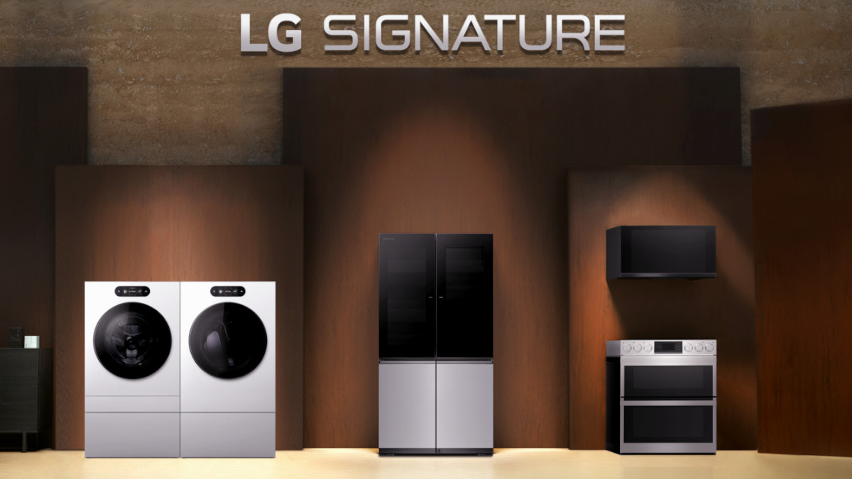 Second-Generation LG Signature Home Appliances Introduced at CES 2023