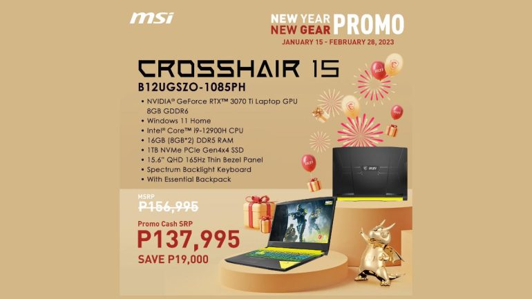 MSI Crosshair 15b