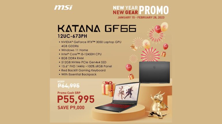 MSI katana 1 1