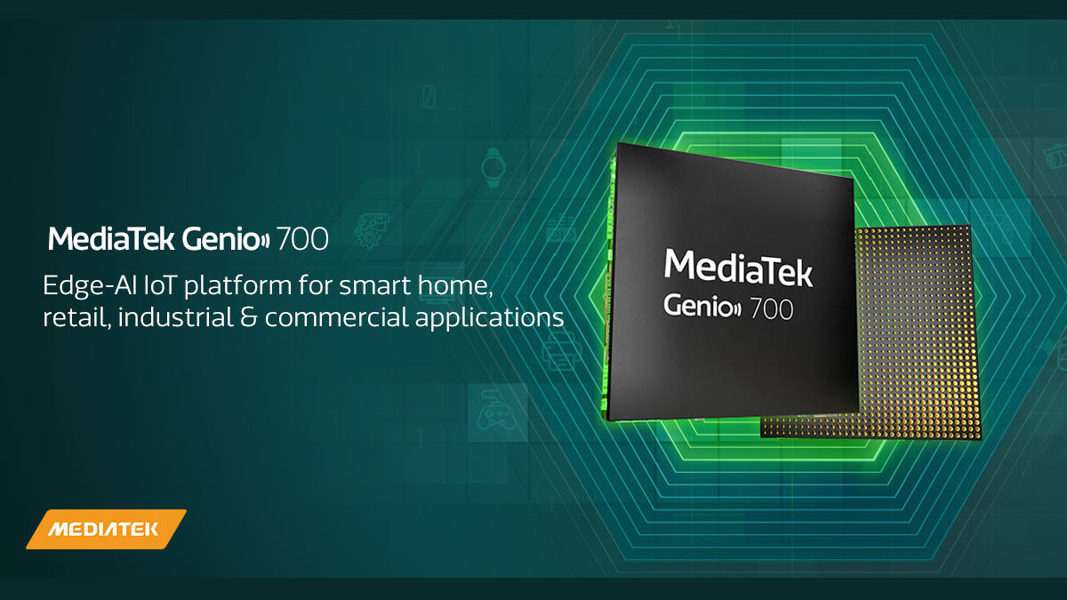 MediaTek Expands IoT Platform with the Introduction of the Genio 700 Chipset at CES 2023